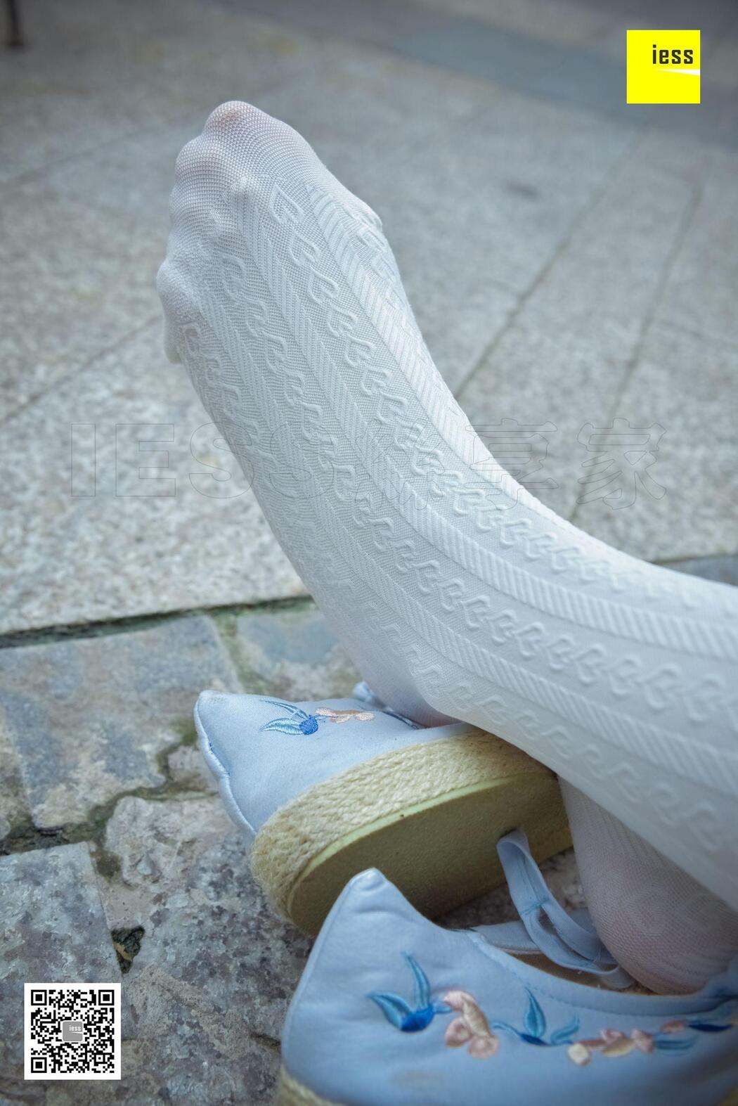 Silk Xiangjia 122 Mumu "Hanfu Embroidered Shoes and White Socks" [IESS Weird Interesting Direction]