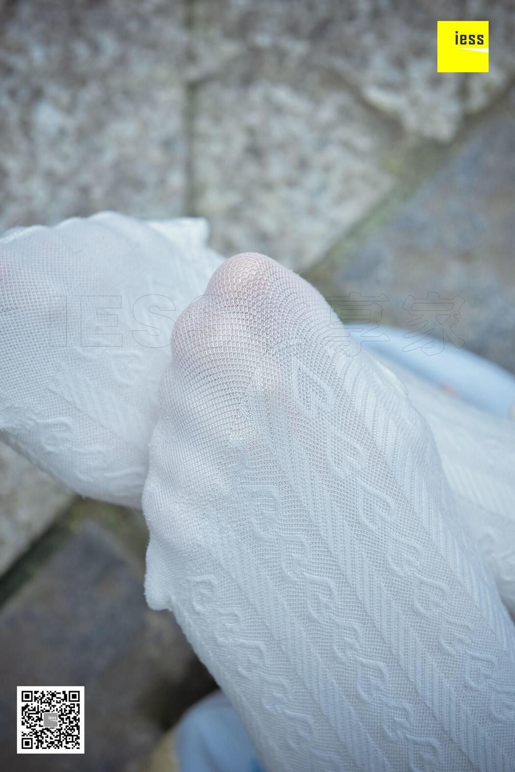 Silk Xiangjia 122 Mumu "Hanfu Embroidered Shoes and White Socks" [IESS Weird Interesting Direction]