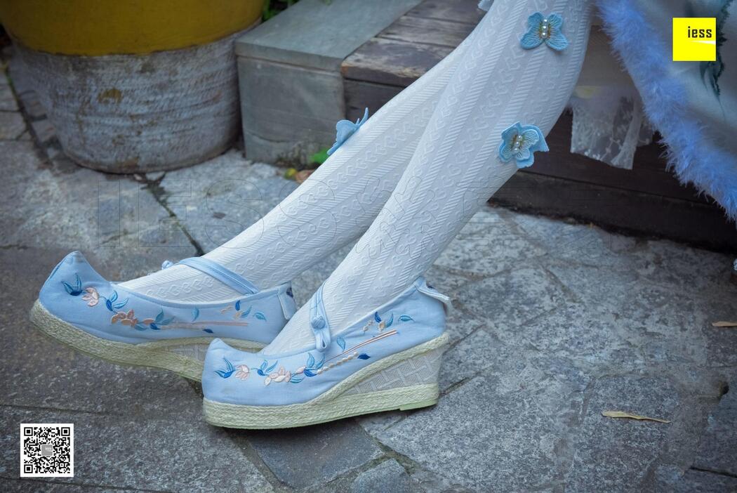 Silk Xiangjia 122 Mumu "Hanfu Embroidered Shoes and White Socks" [IESS Weird Interesting Direction]