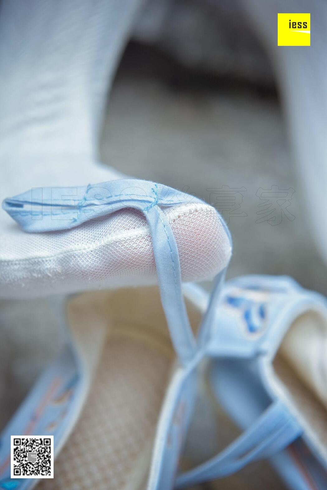 Silk Xiangjia 122 Mumu "Hanfu Embroidered Shoes and White Socks" [IESS Weird Interesting Direction]
