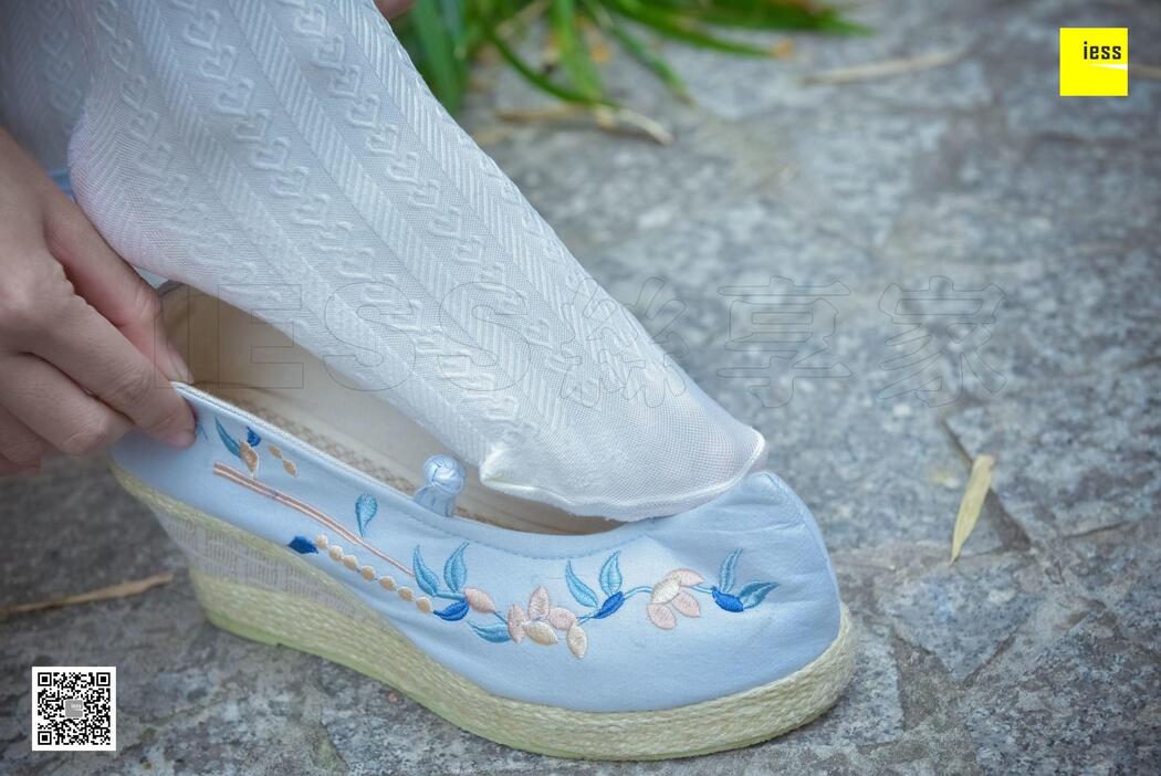 Silk Xiangjia 122 Mumu "Hanfu Embroidered Shoes and White Socks" [IESS Weird Interesting Direction]