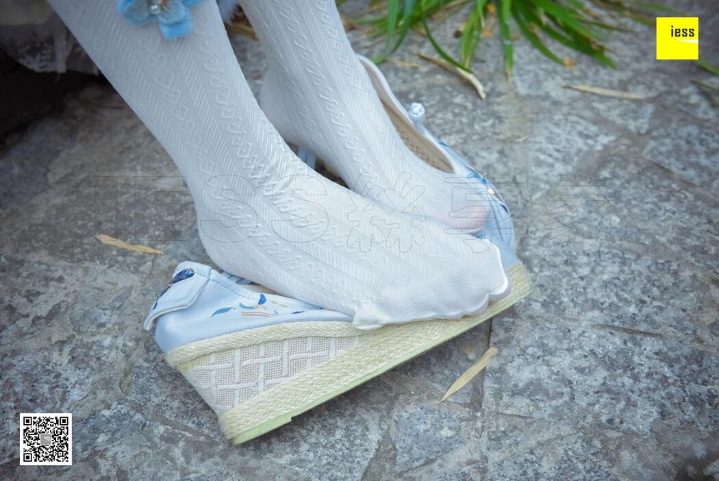 Silk Xiangjia 122 Mumu "Hanfu Embroidered Shoes and White Socks" [IESS Weird Interesting Direction]