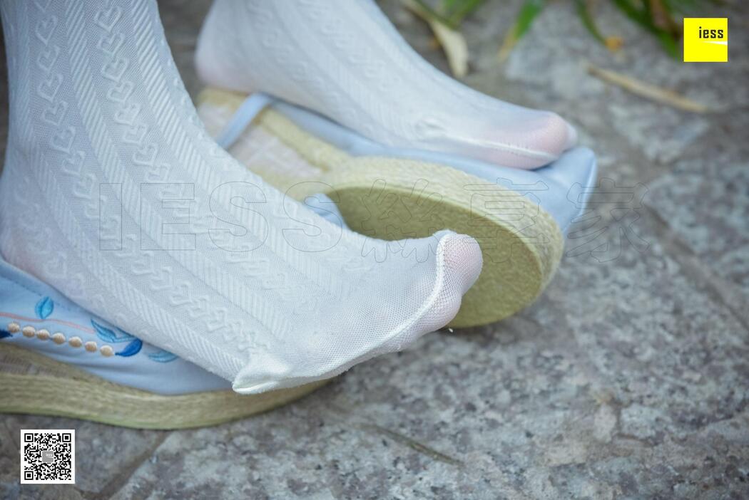 Silk Xiangjia 122 Mumu "Hanfu Embroidered Shoes and White Socks" [IESS Weird Interesting Direction]