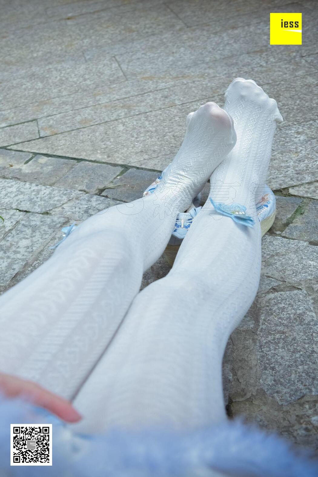 Silk Xiangjia 122 Mumu "Hanfu Embroidered Shoes and White Socks" [IESS Weird Interesting Direction]