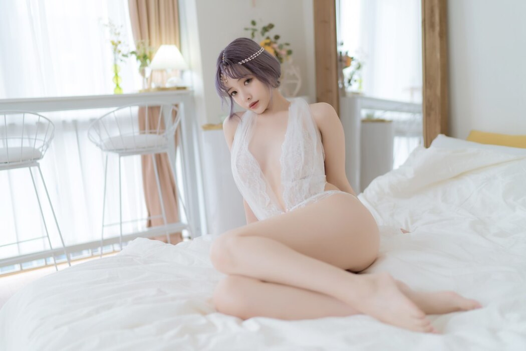 Coser@雯妹不讲道理 No.084 白色希腊