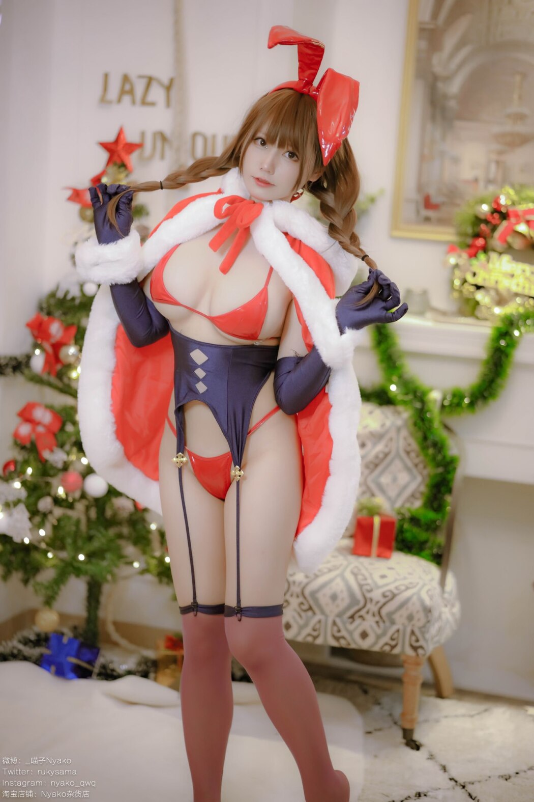 Coser@Nyako喵子 Christmas Bunny A