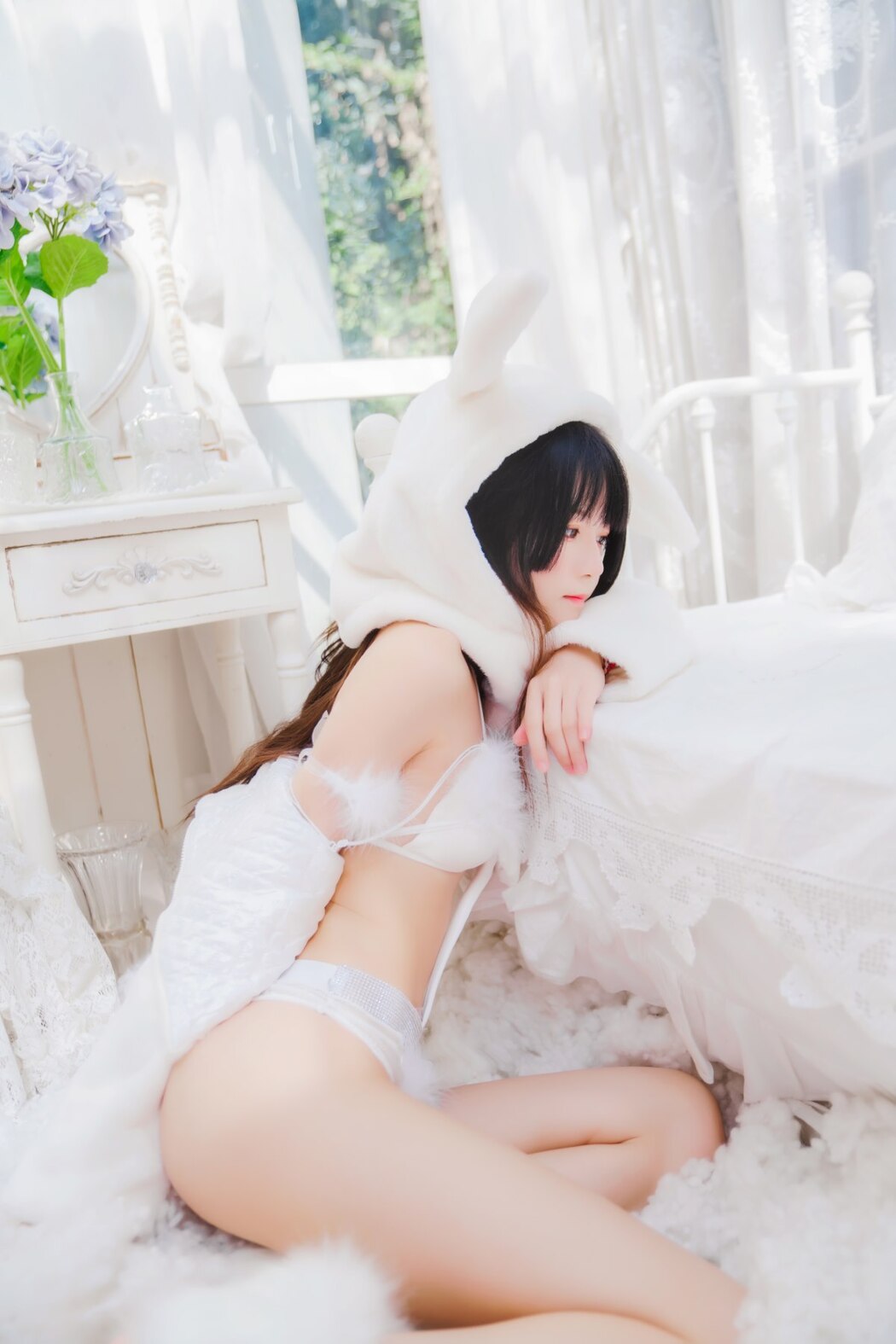 Coser@桜桃喵 Vol.142 小白兔01And 02