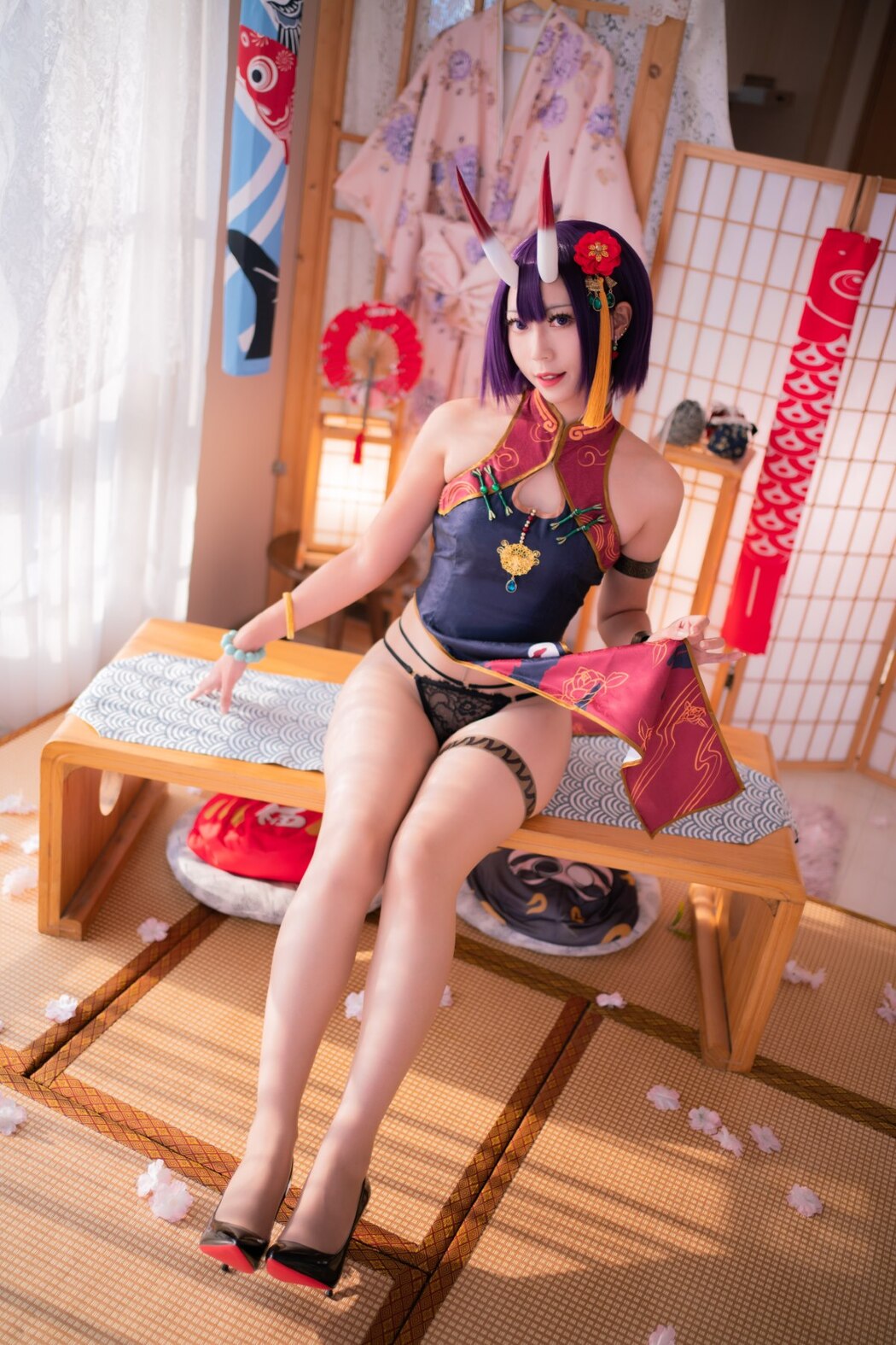 Coser@Money冷冷 Vol.22 酒吞高腰旗袍