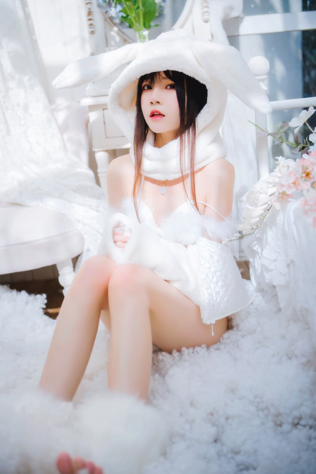 Coser@桜桃喵 Vol.142 小白兔01And 02