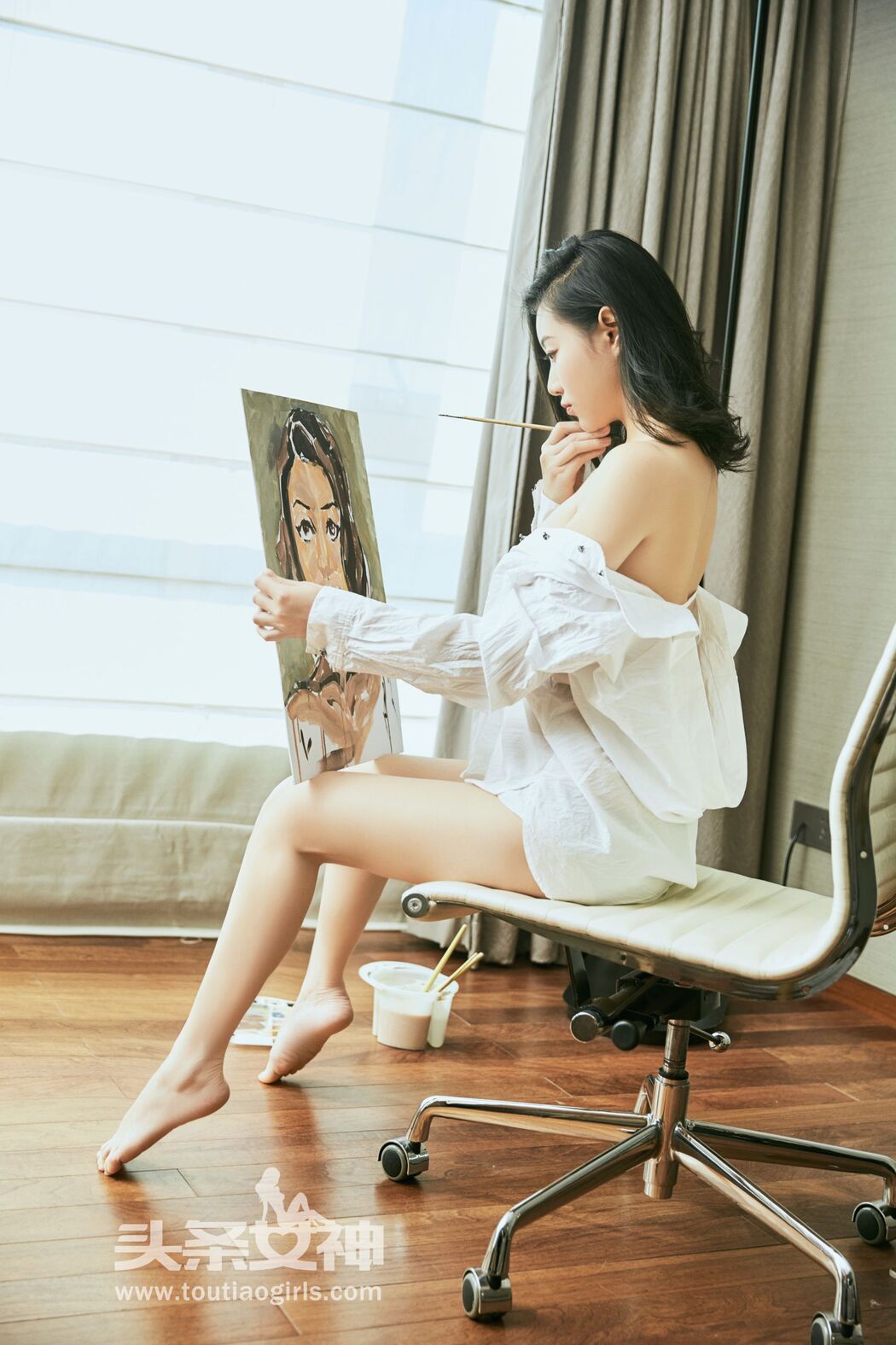 Zhang Ziran "Venus in Painting" [Headline Goddess] VIP Exclusive