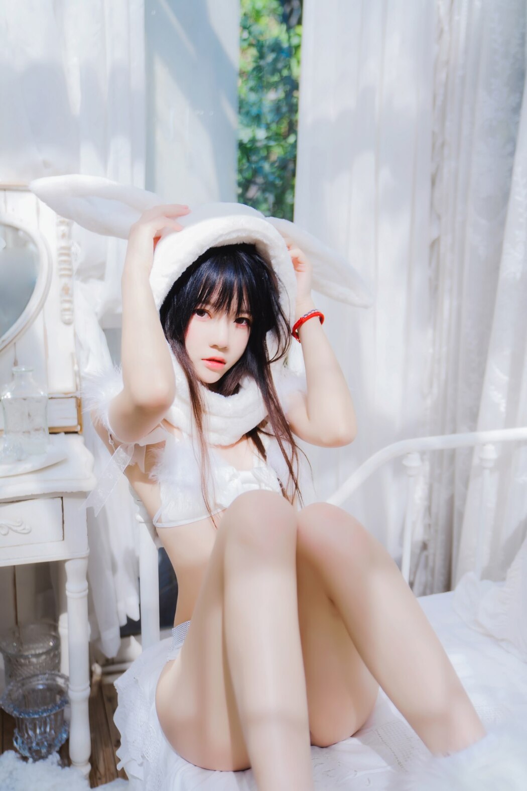 Coser@桜桃喵 Vol.142 小白兔01And 02