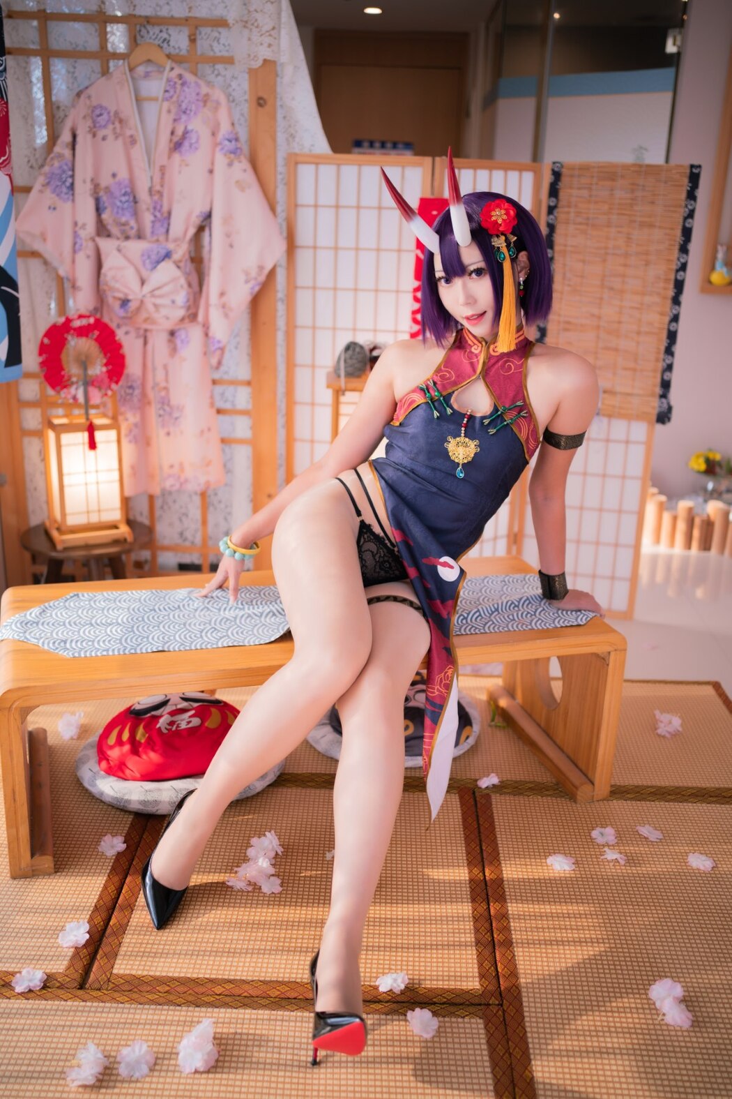 Coser@Money冷冷 Vol.22 酒吞高腰旗袍