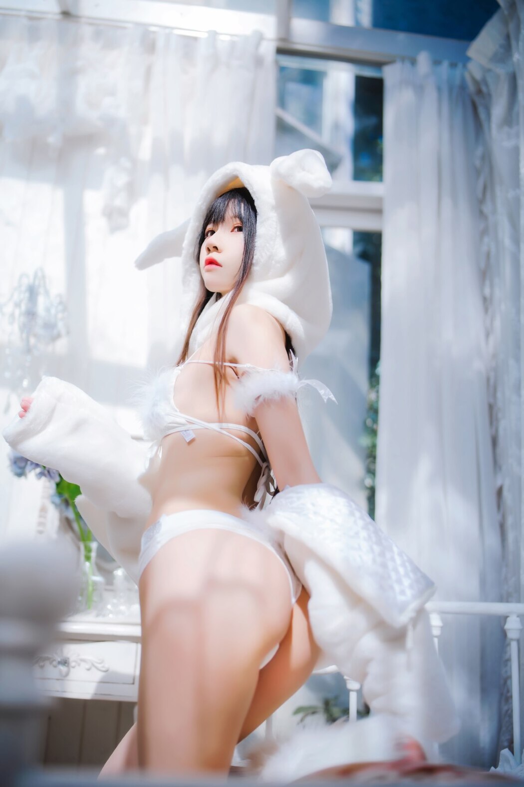 Coser@桜桃喵 Vol.142 小白兔01And 02