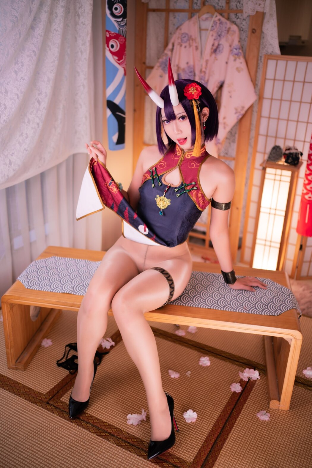 Coser@Money冷冷 Vol.22 酒吞高腰旗袍