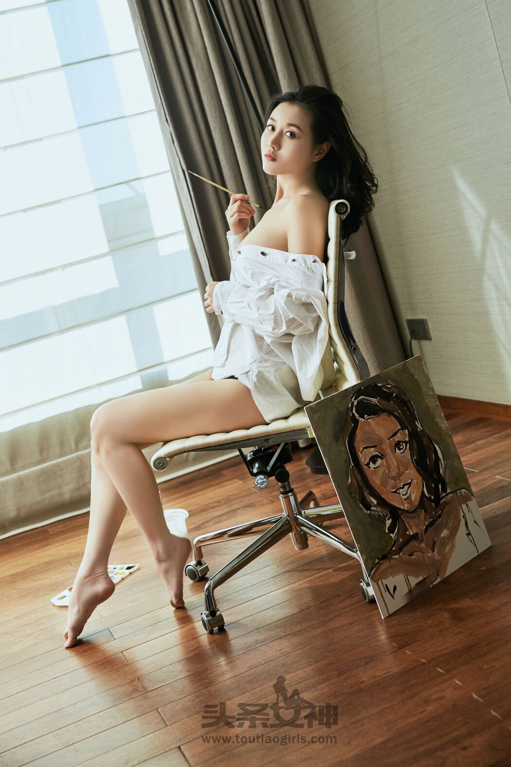 Zhang Ziran "Venus in Painting" [Headline Goddess] VIP Exclusive