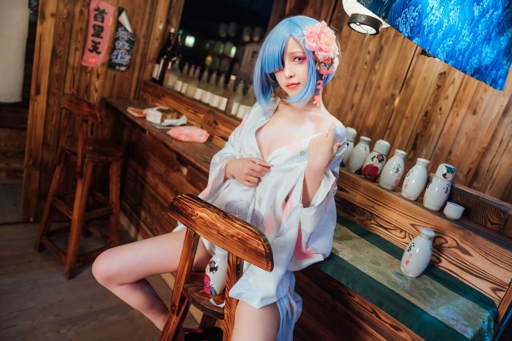 Coser@晕崽Zz – 和服蕾姆