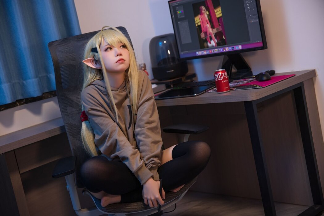 Coser@G44不会受伤 Vol.080 水兰儿宅T