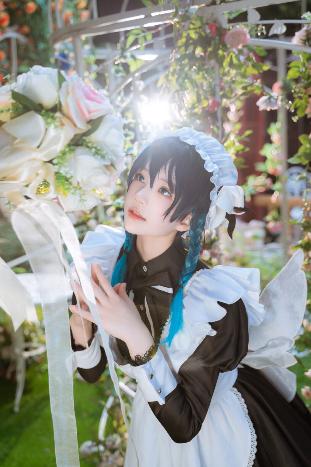 Coser@桜桃喵 Vol.141 温迪女仆+花絮