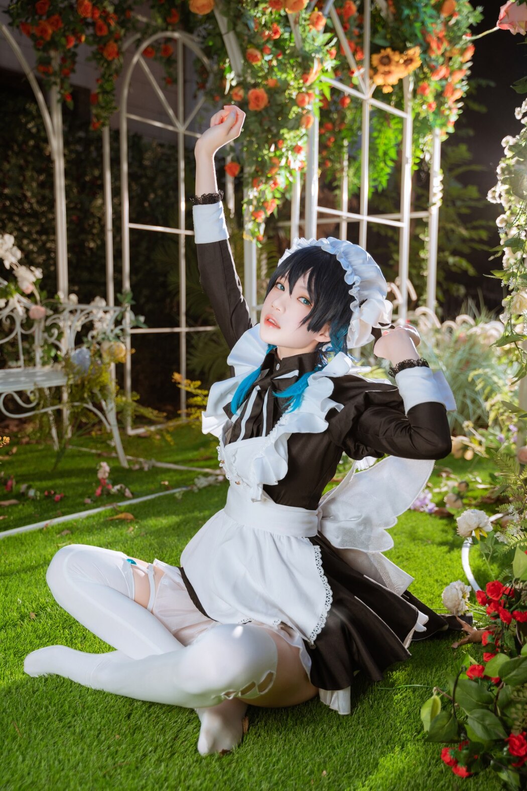 Coser@桜桃喵 Vol.141 温迪女仆+花絮