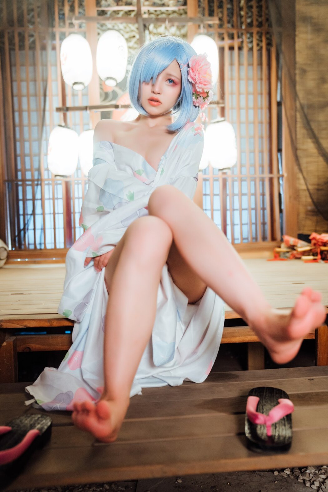 Coser@晕崽Zz – 和服蕾姆