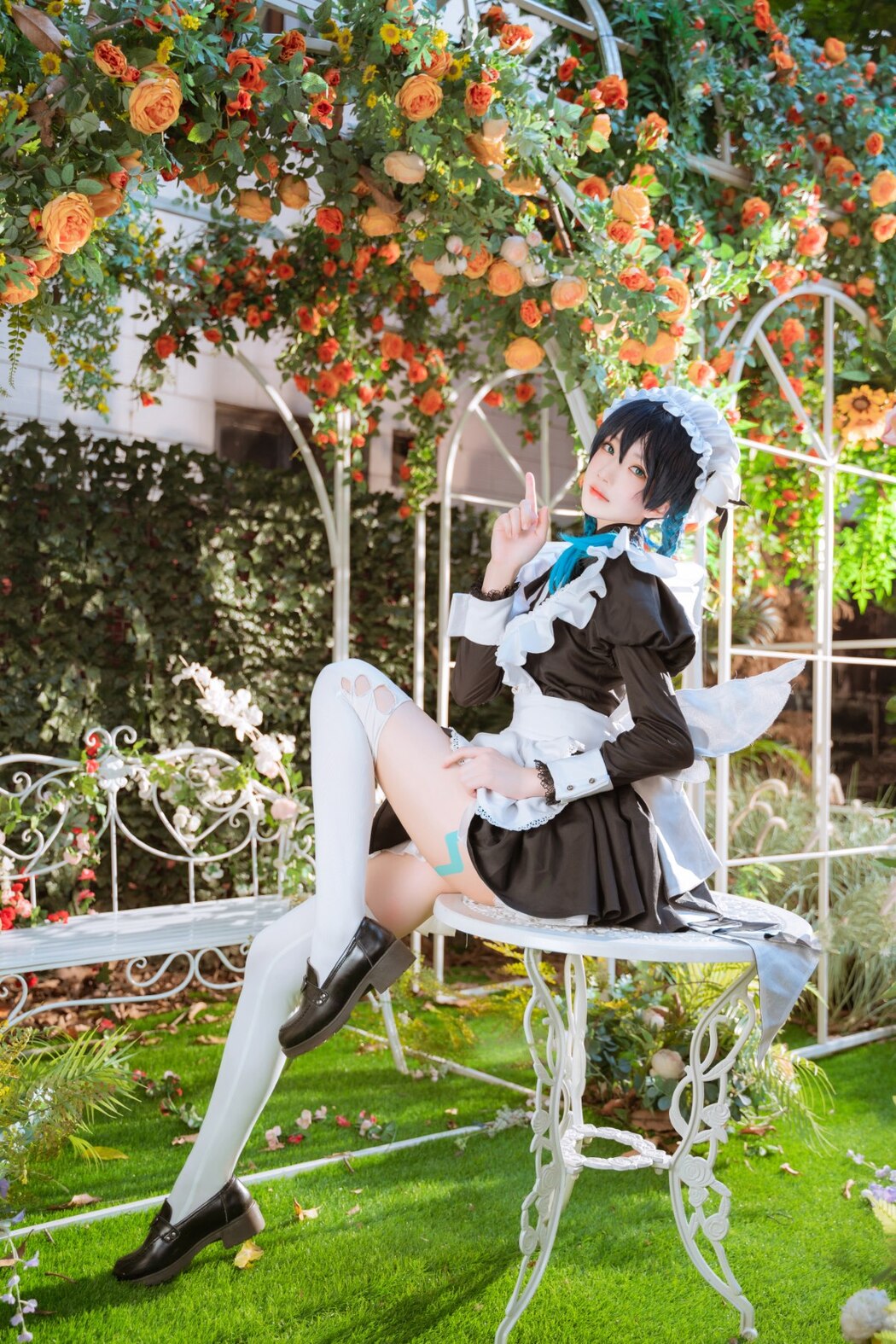 Coser@桜桃喵 Vol.141 温迪女仆+花絮