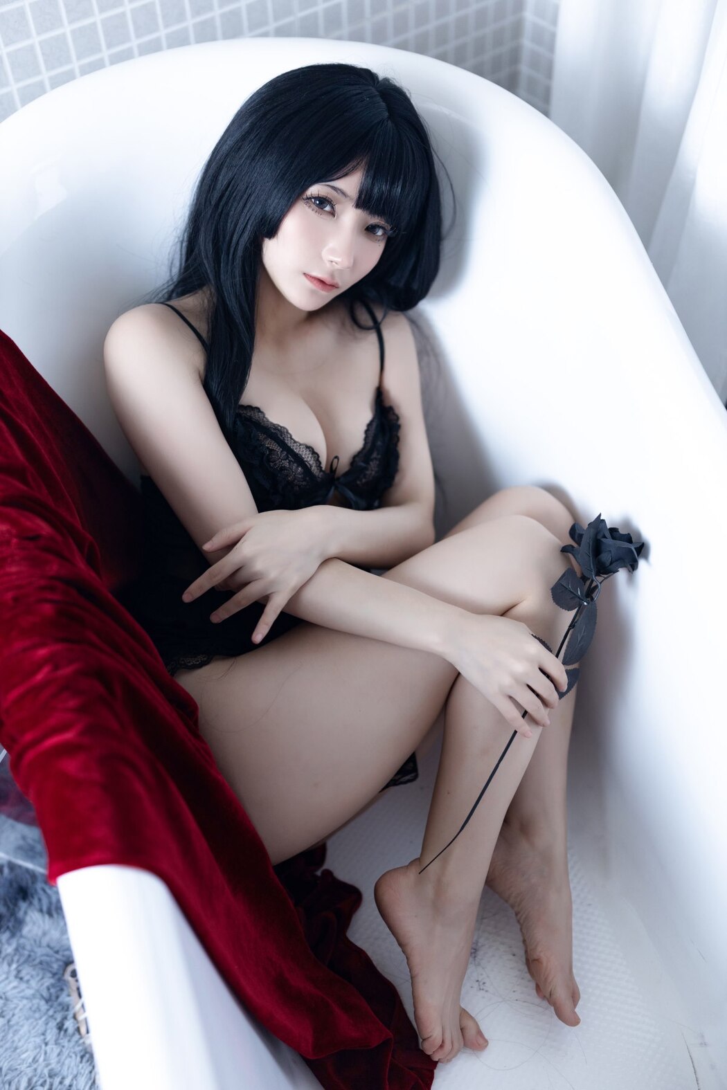 Coser@是三不是世w Vol.011 黑玫瑰