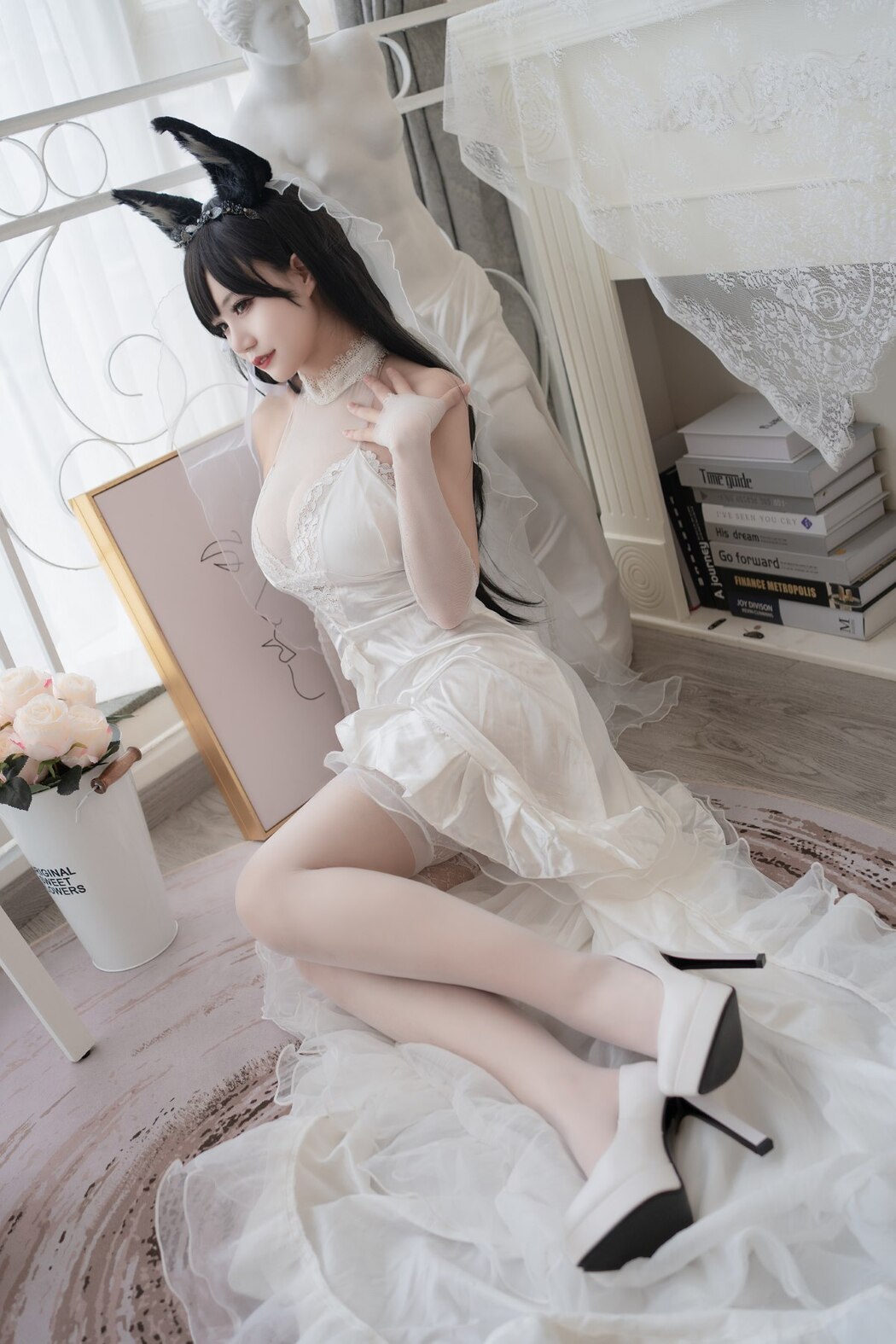 Coser@小仓千代w Vol.015 爱宕婚纱