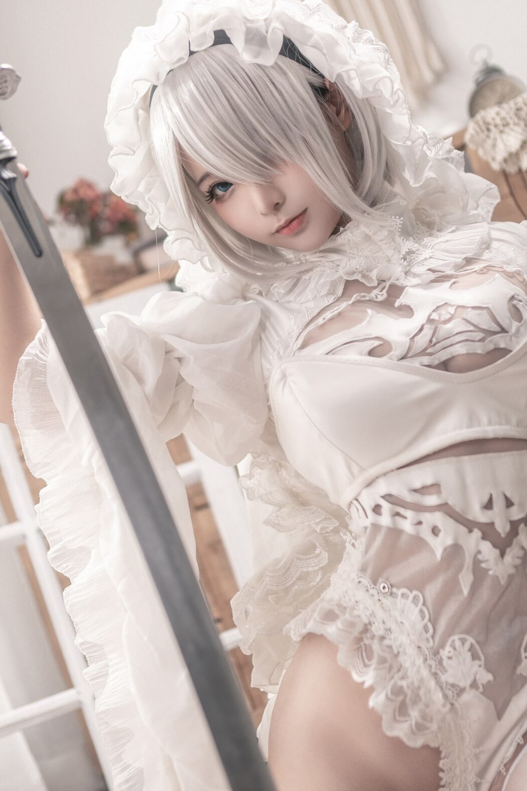 Coser@蠢沫沫 Vol.098 尼尔纪元 白花嫁