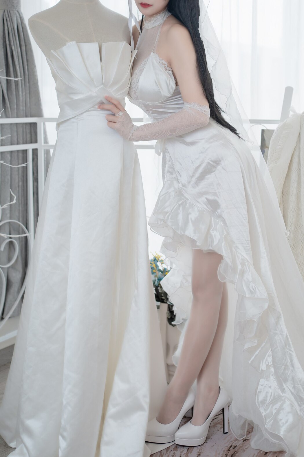 Coser@小仓千代w Vol.015 爱宕婚纱