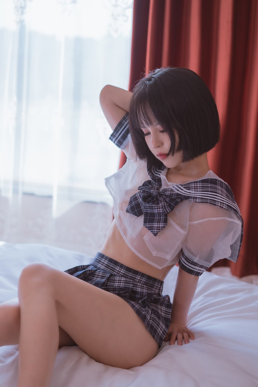 Coser@晕崽Zz – 福袋 透明学生服