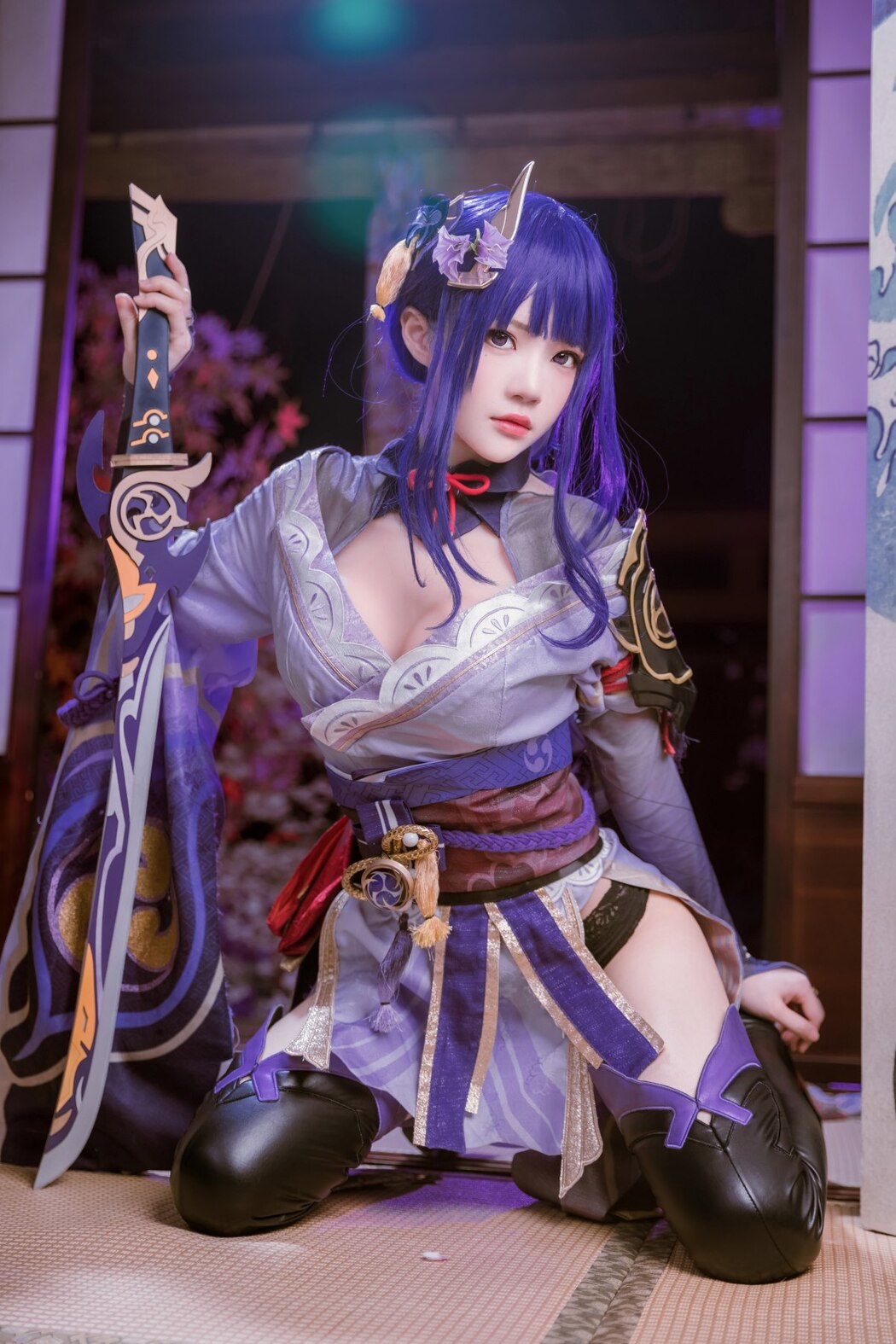 Coser@桜桃喵 Vol.139 雷电将军+花絮