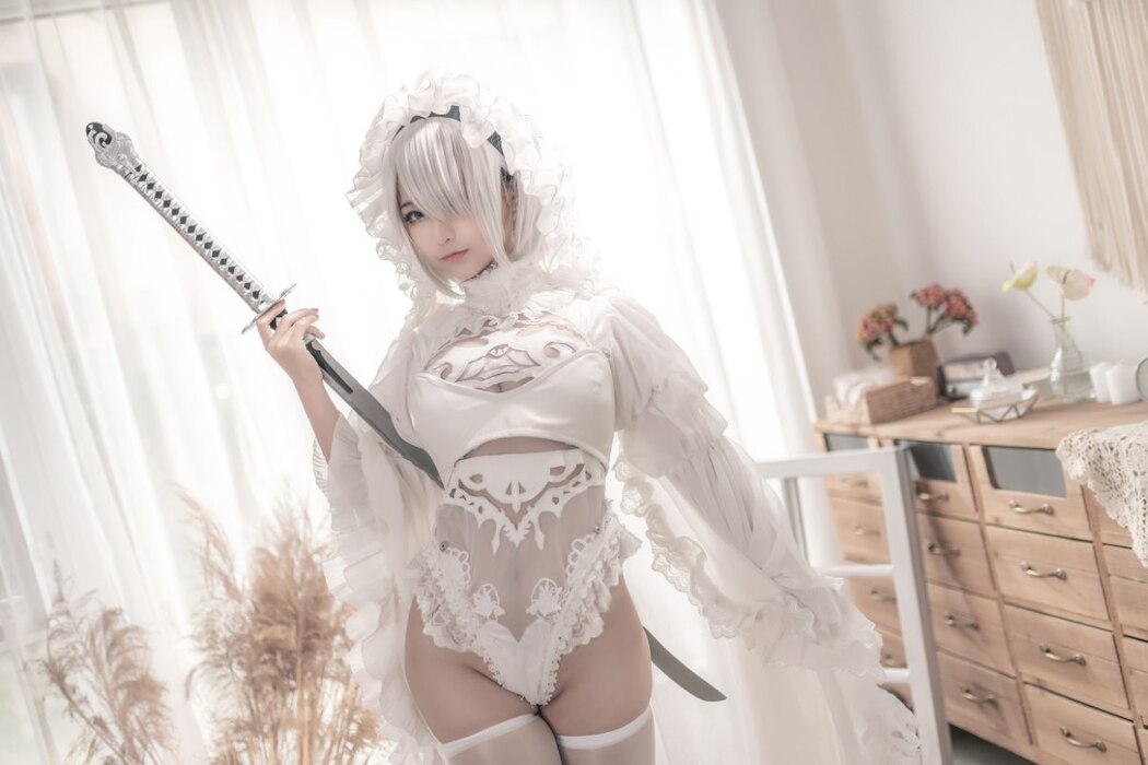 Coser@蠢沫沫 Vol.098 尼尔纪元 白花嫁