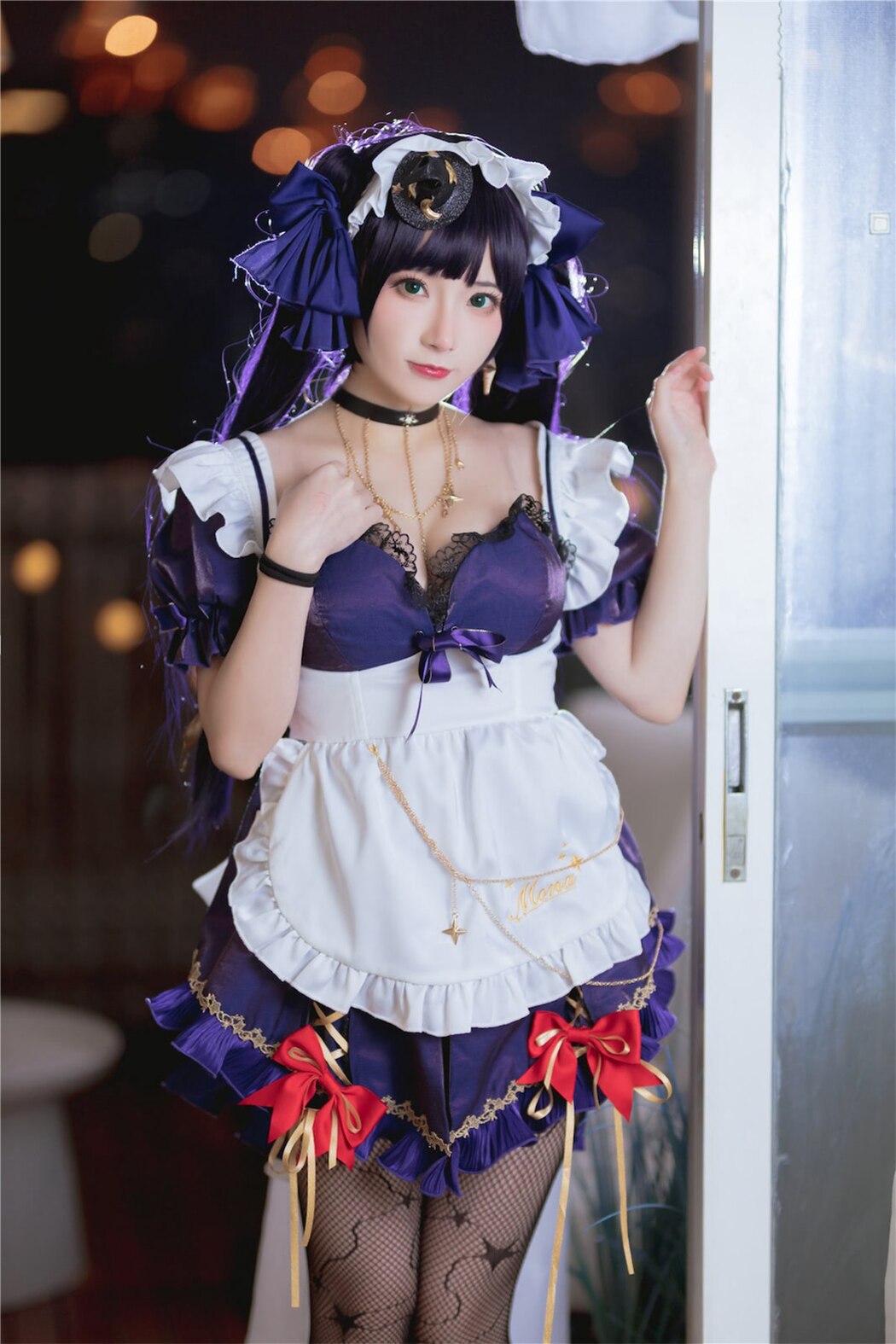 Coser@是三不是世w Vol.008 原神莫娜女仆