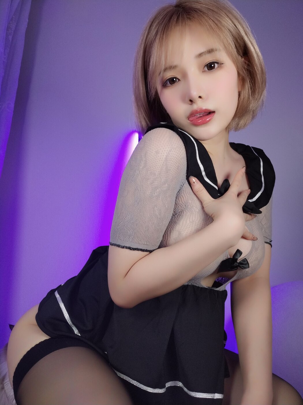 Coser@雯妹不讲道理 Vol.079 网纱JK