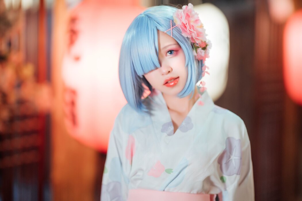 Coser@晕崽Zz – 和服蕾姆