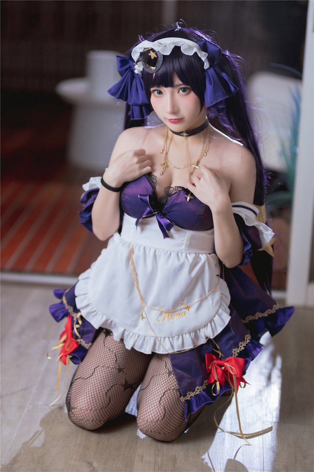 Coser@是三不是世w Vol.008 原神莫娜女仆