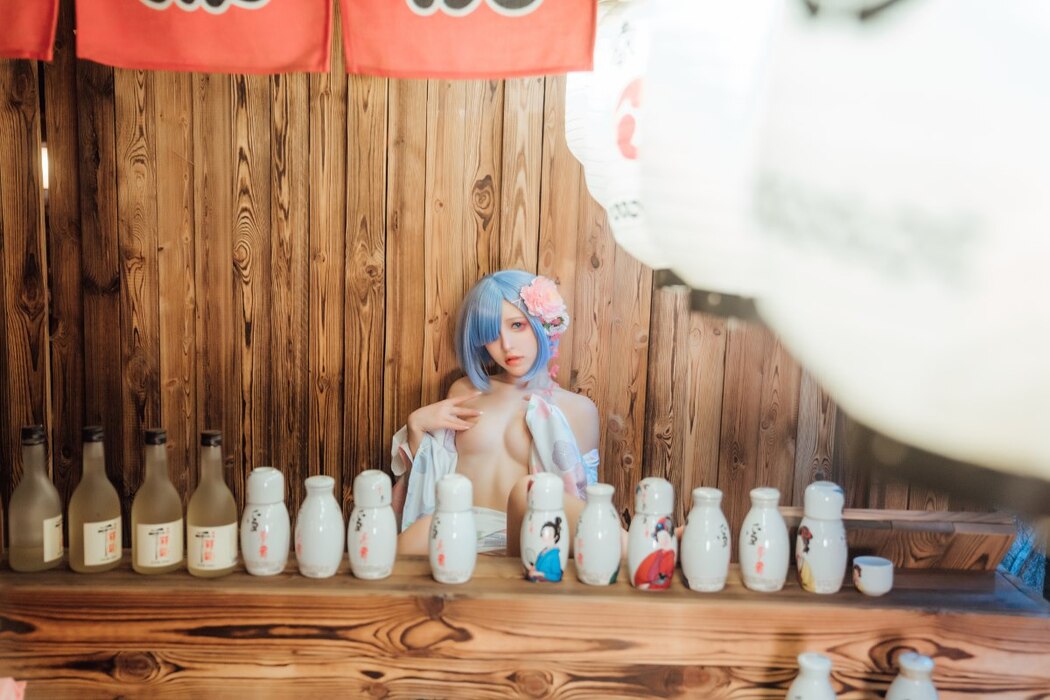 Coser@晕崽Zz – 和服蕾姆