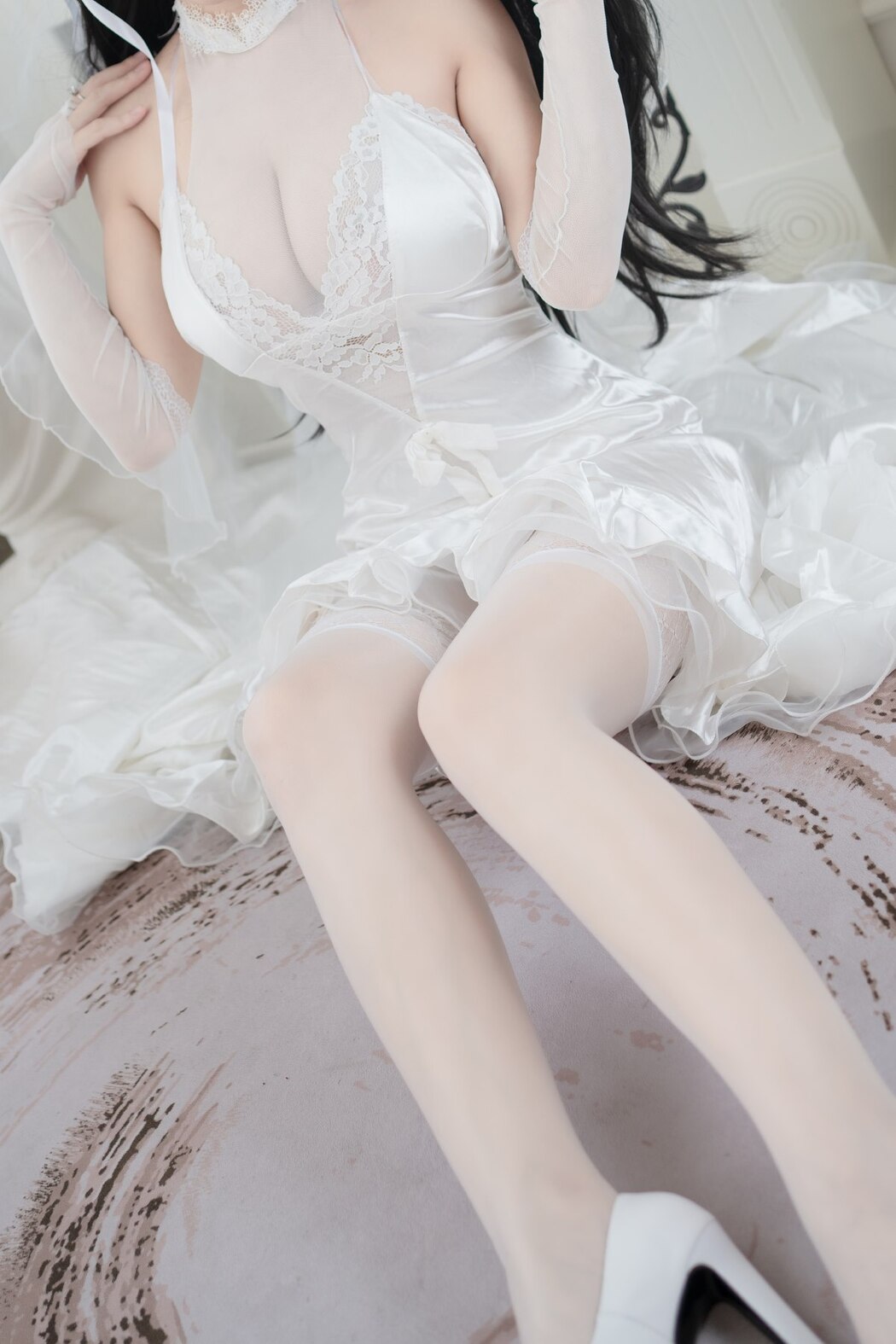 Coser@小仓千代w Vol.015 爱宕婚纱