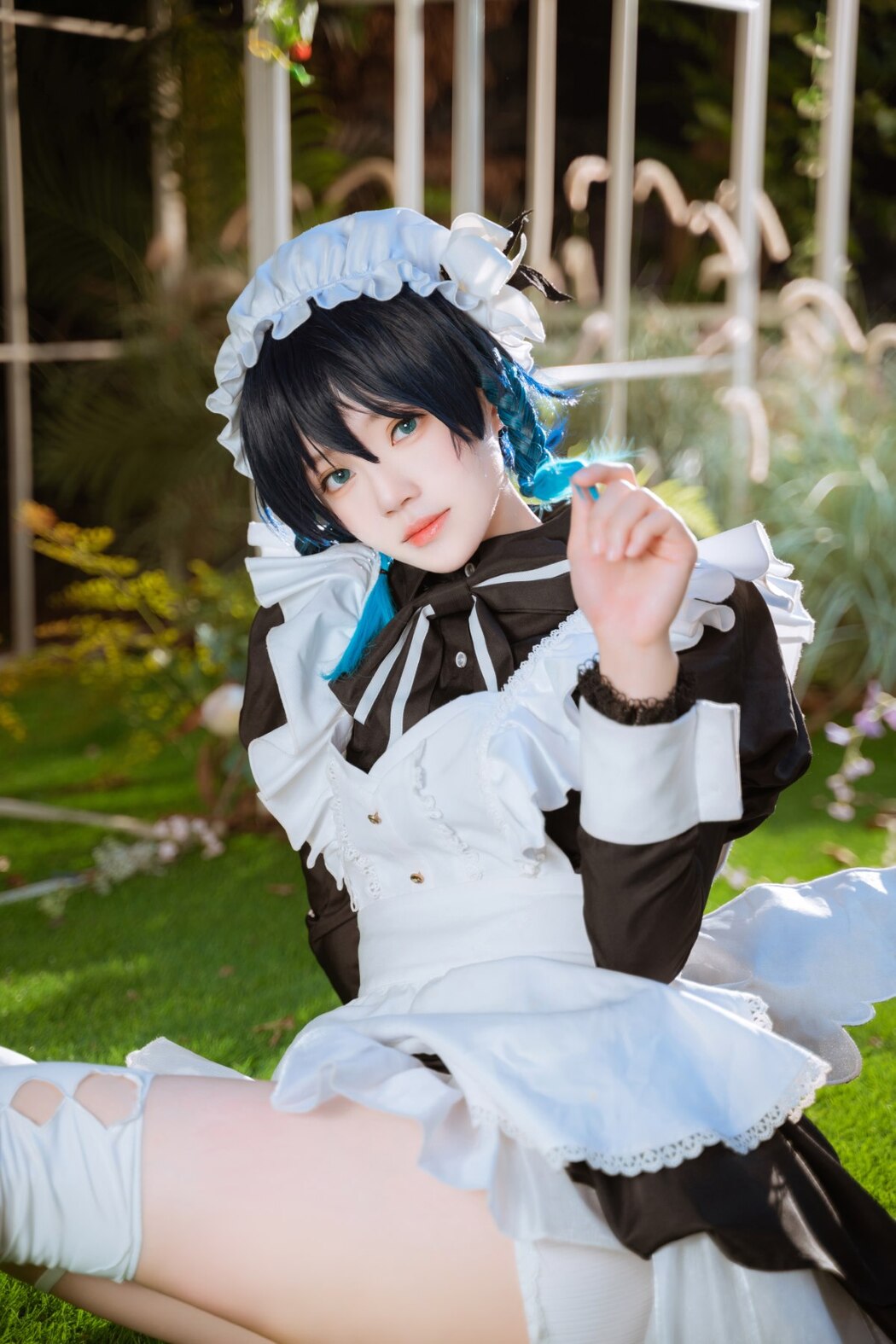 Coser@桜桃喵 Vol.141 温迪女仆+花絮