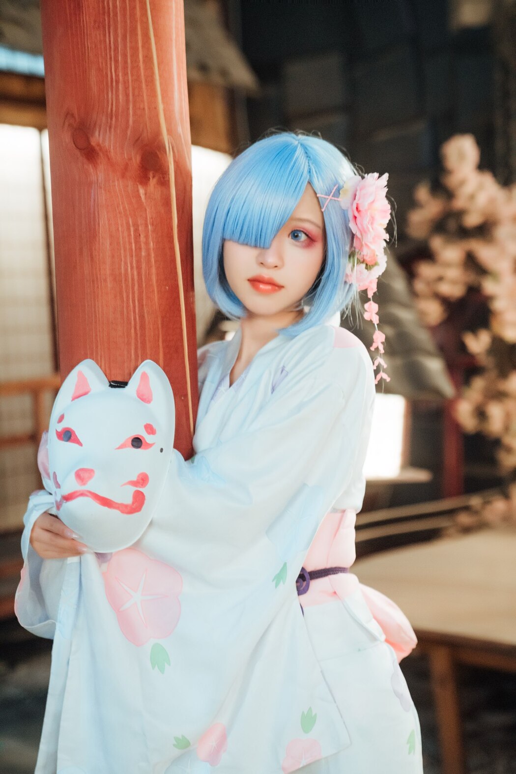 Coser@晕崽Zz – 和服蕾姆