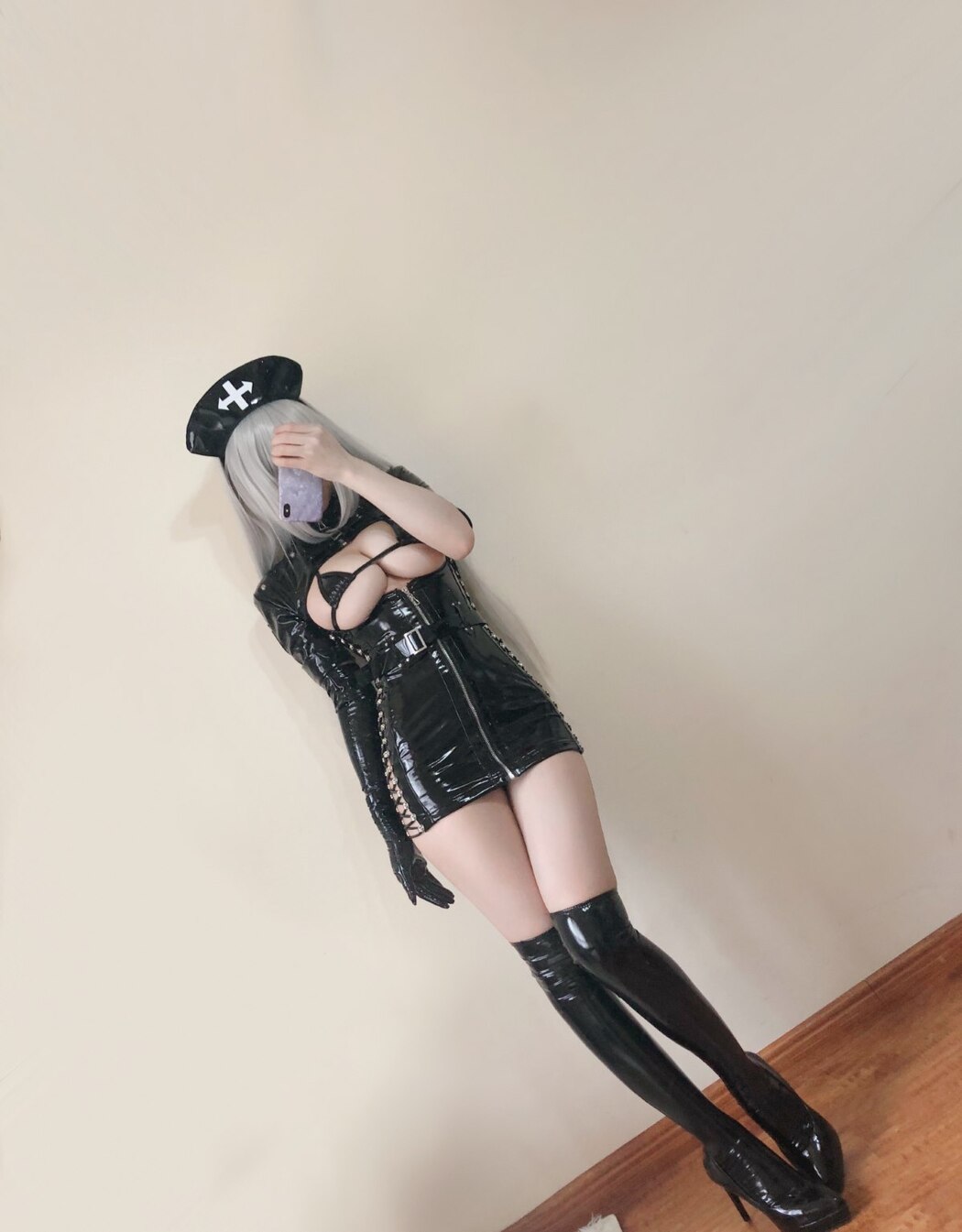 Coser@小仓千代w Vol.022 暗黑护士自拍