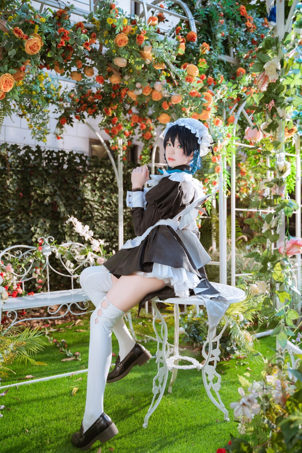 Coser@桜桃喵 Vol.141 温迪女仆+花絮