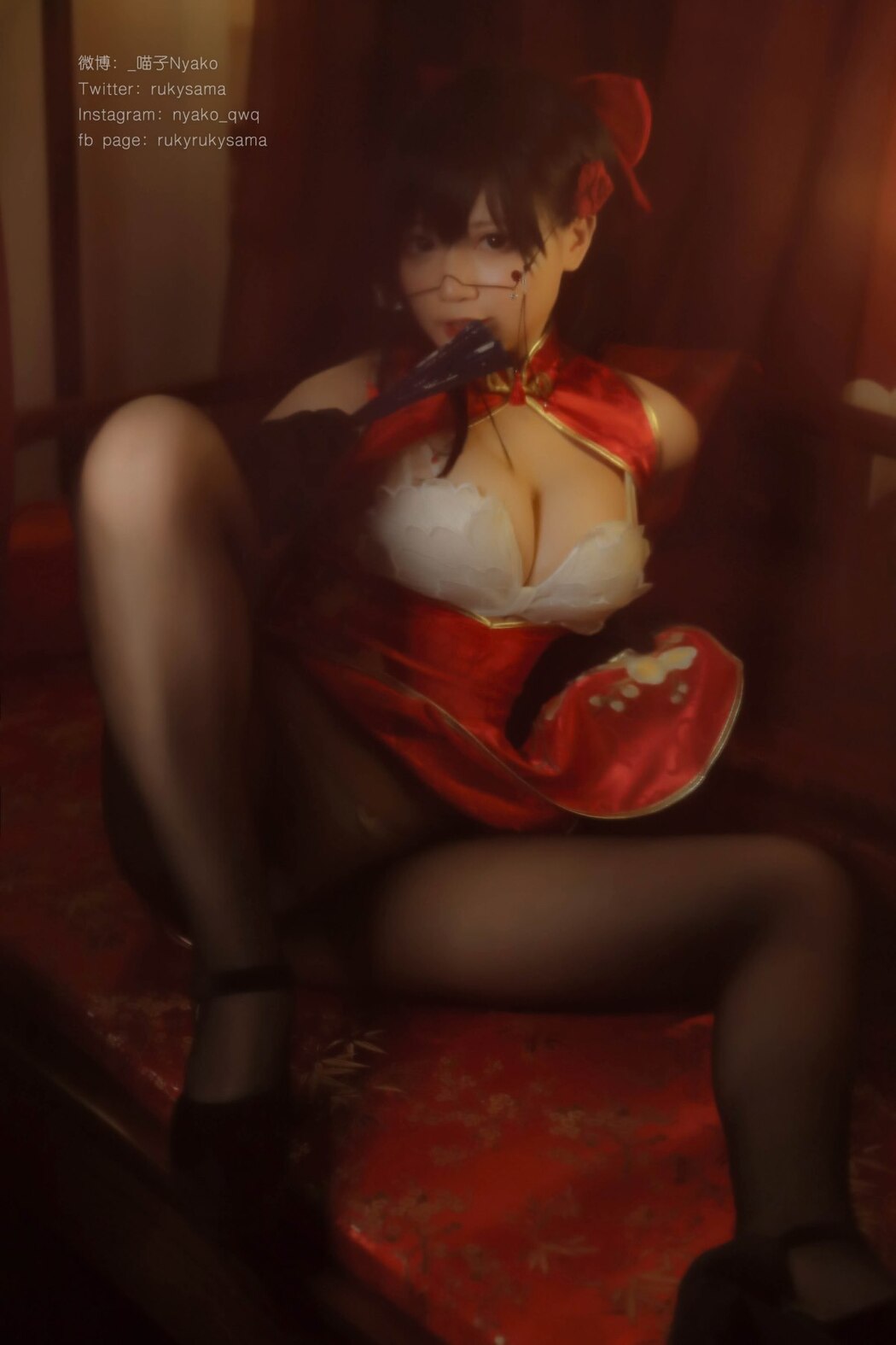 Coser@Nyako喵子 – 7月电子版14 チャイナドレス A