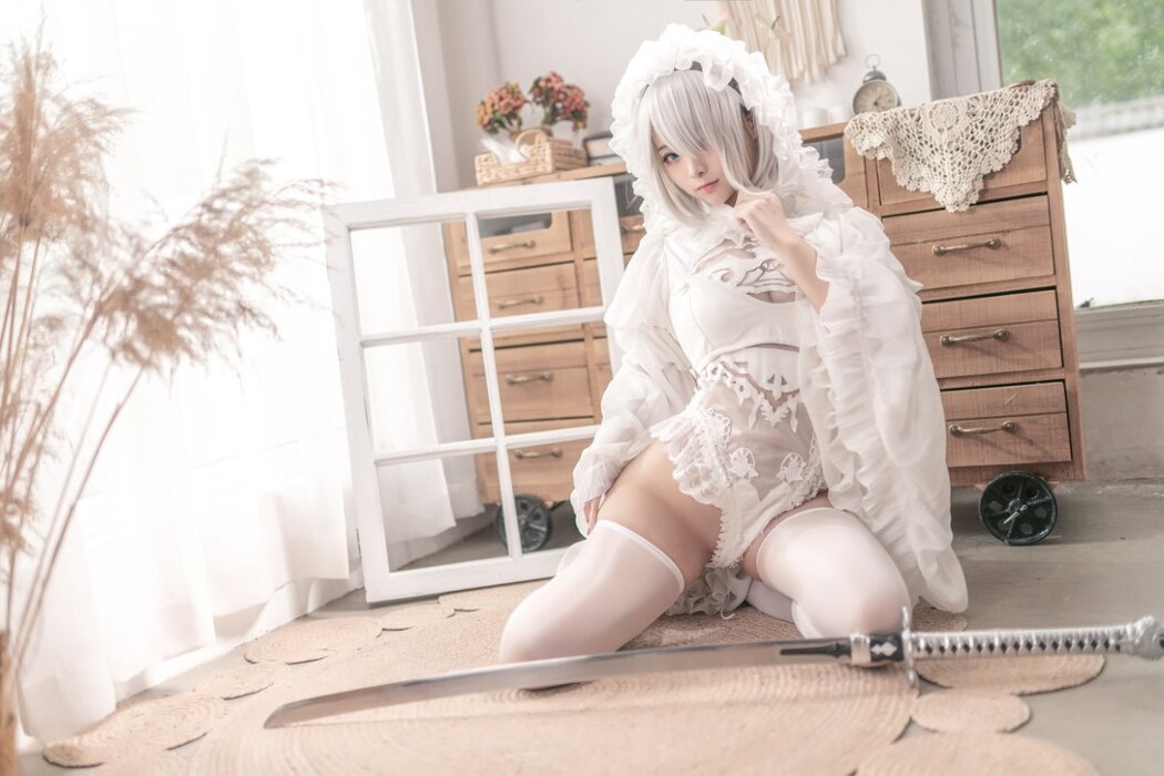 Coser@蠢沫沫 Vol.098 尼尔纪元 白花嫁