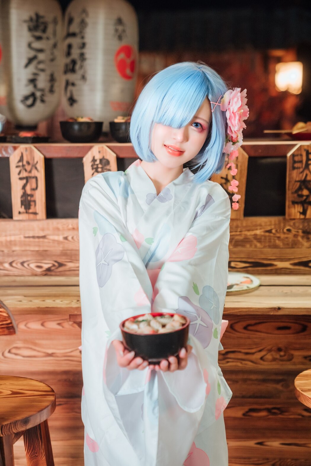 Coser@晕崽Zz – 和服蕾姆