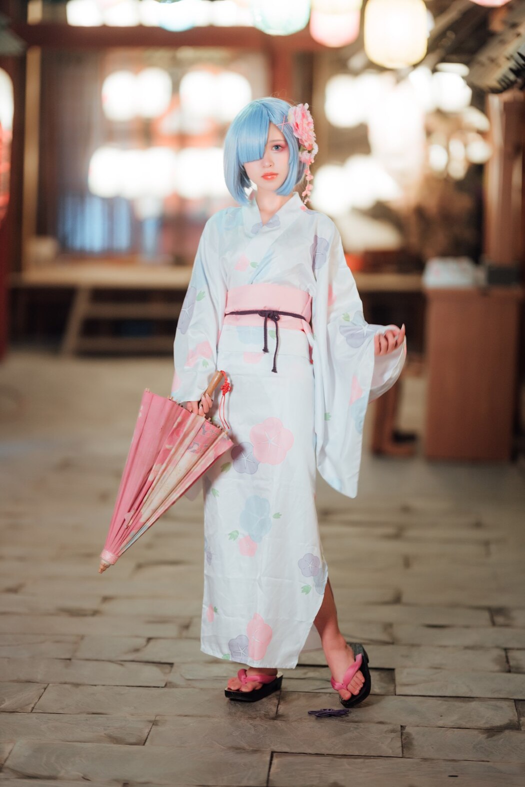 Coser@晕崽Zz – 和服蕾姆