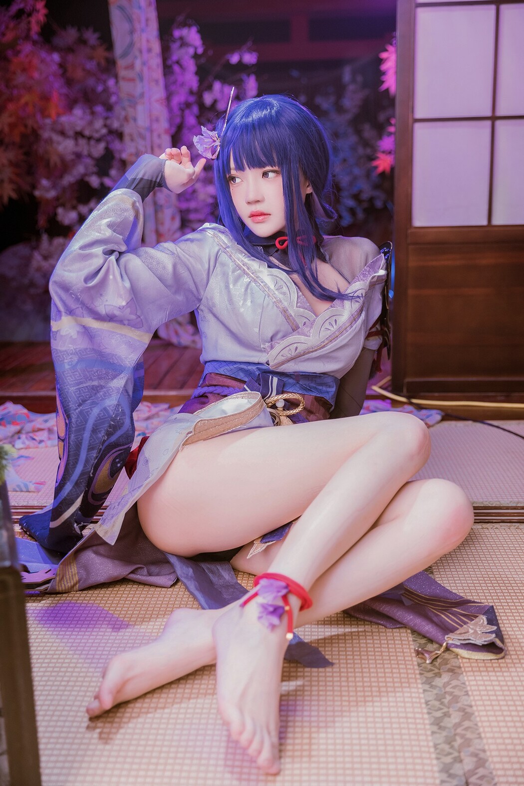 Coser@桜桃喵 Vol.139 雷电将军+花絮 Cover Photo