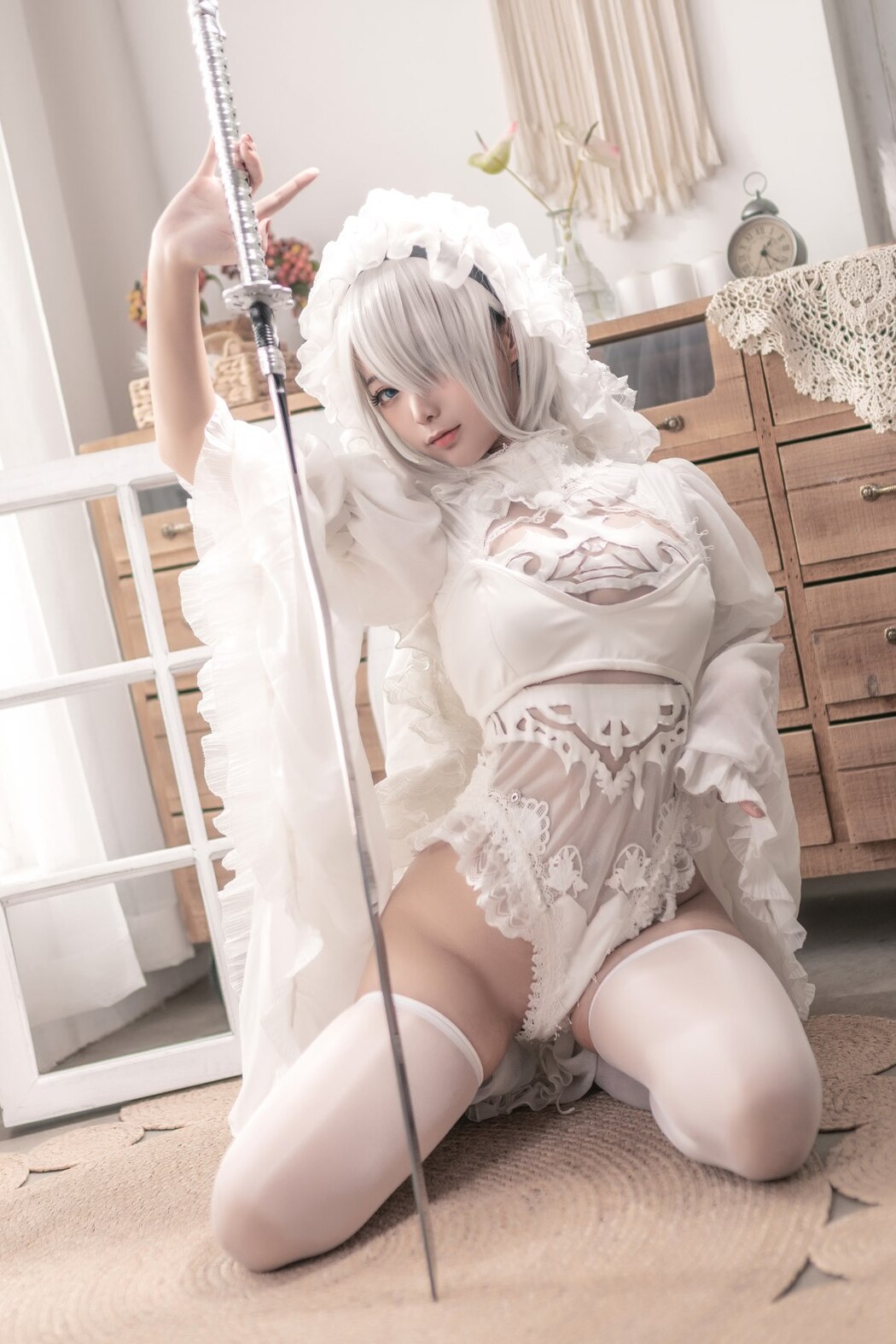 Coser@蠢沫沫 Vol.098 尼尔纪元 白花嫁