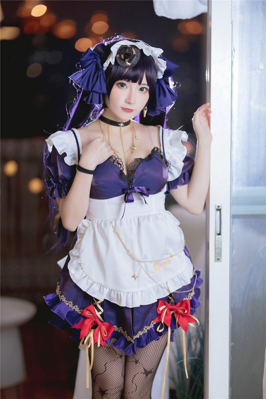 Coser@是三不是世w Vol.008 原神莫娜女仆 Cover Photo