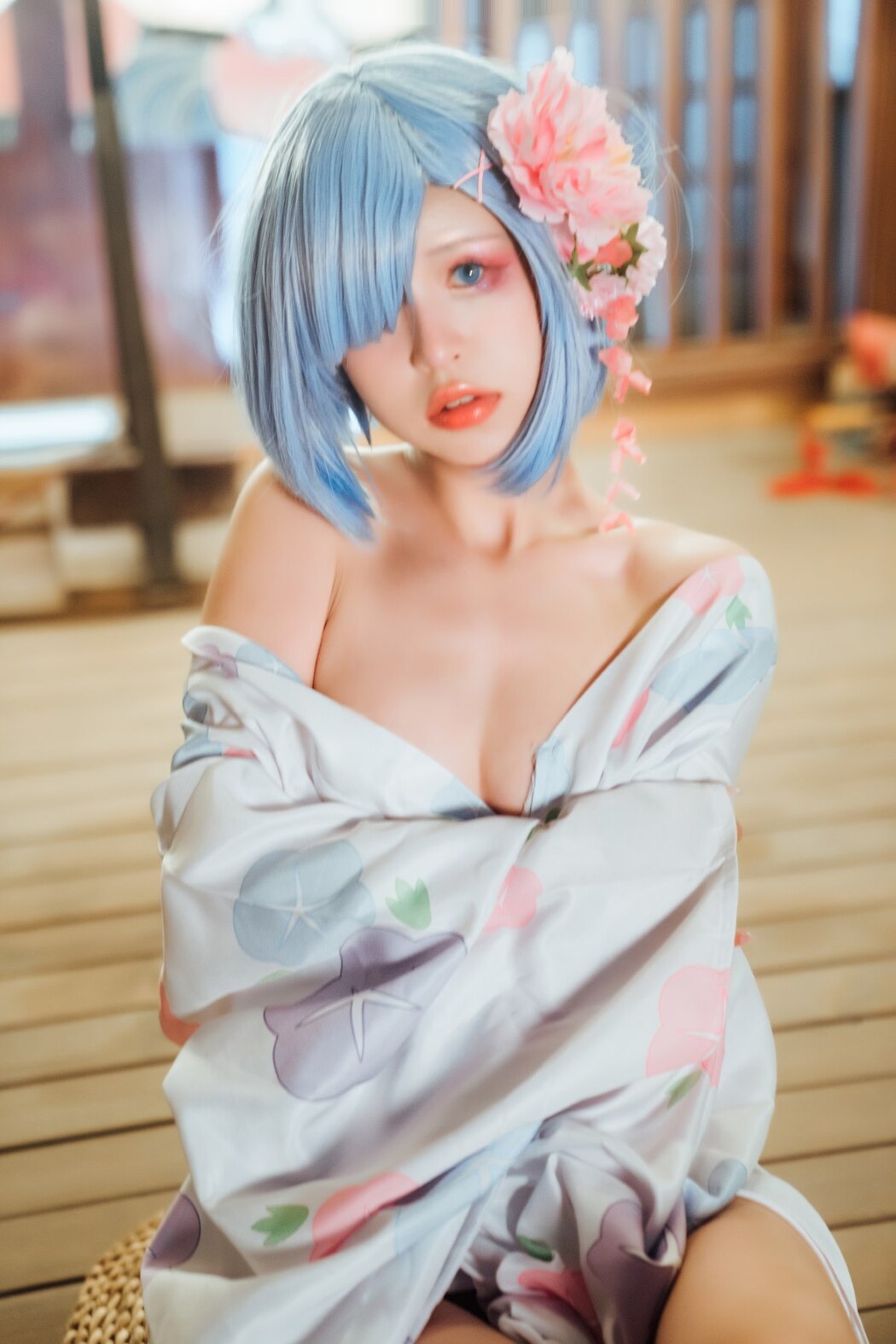 Coser@晕崽Zz – 和服蕾姆